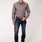 Roper 00996 Country Paisley (Blue) - Men's Western Shirt