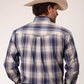 Roper 1842 Ranch Plaid (Blue) - Men's Western Shirt
