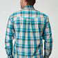 Roper 1939 Waters Edge Plaid (Blue) - Men's Western Shirt