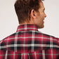 Roper 1228 Saddle Plaid (Red) - Men's Western Shirt