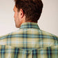 Roper 1660 Sand Dune Plaid (Tan) - Men's Western Shirt