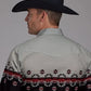 Roper 2118 Ombre Aztec (Black) - Men's Western Shirt
