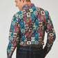Roper 1909 Vintage Patchwork Print (Multi) - Men's Western Shirt