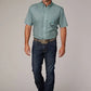 Roper 2019 Spring Foulard (Grey) - Men's Short Sleeve Shirt