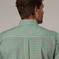 Roper 2021 Sedona Foulard (Turquoise) - Men's Short Sleeve Shirt