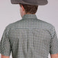 Roper 2501 Medallion Foulard (Grey) - Men's Short Sleeve Shirt