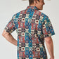 Roper 1909 Vintage Patchwork (Multi) - Men's Short Sleeve Shirt