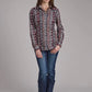 Roper 2178 Winter Aztec (Black) - Women's Western Shirt
