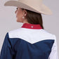 Roper Colorblock Americana (Multi) - Women's Western Shirt
