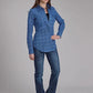 Roper 2251 Sapphire Ornamental (Blue) - Women's Western Shirt