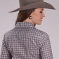 Roper 2501 Medallion Foulard (Grey) - Women's Western Shirt