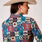 Roper 1909 Vintage Patchwork Print (Multi) - Women's Western Shirt