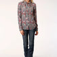 Roper 1279 Sage Paisley (Multi) - Women's Western Blouse
