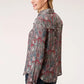 Roper 1279 Sage Paisley (Multi) - Women's Western Blouse