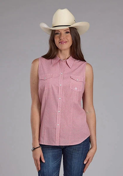 Roper 2500 Saltillo Foulard (Rust) - Women's Sleeveless Shirt