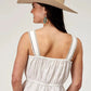 Roper Swiss Dot (White) - Women's Cotton Tank