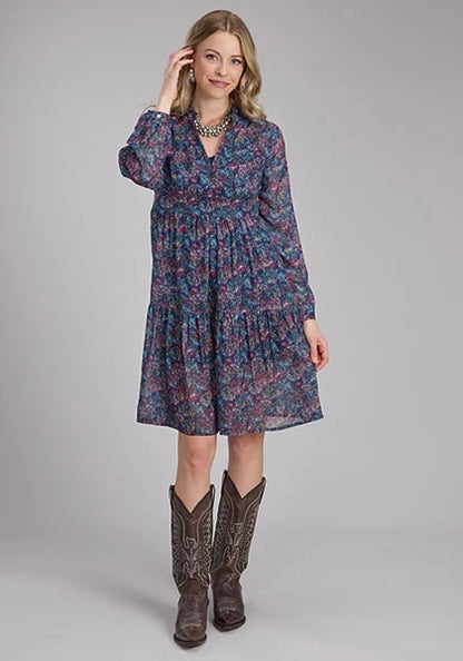 Roper 2136 Gem Floral (Multi) - Women's Dress