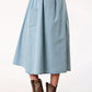 Roper 1789 Long Denim (Blue) - Women's Skirt
