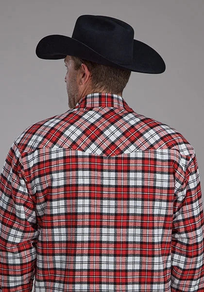 Roper 2205 Flannel (Red) - Men's Shirt Jacket