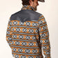 Roper 1815 Aztec (Orange) - Men's Fleece Pullover