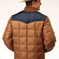 Roper 1473 Poly Filled (Navy/Tan) - Men's Jacket