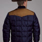 Roper 1473 Poly Filled (Brown/Navy) - Men's Jacket