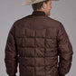 Roper 1473 Poly Filled (Dark Brown) - Men's Jacket