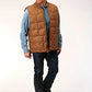 Roper 1473 Poly Filled (Saddle) - Men's Vest