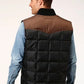 Roper 1473 Poly Filled (Brown/Black) - Men's Vest