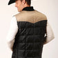 Roper 1473 Poly Filled (Tan/Black) - Men's Vest
