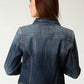 Roper Stretch Fabric (Medium Wash) - Women's Denim Jacket