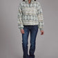 Roper 2323 Aztec (Grey) - Women's Fleece Pullover