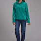 Roper 2322 Tropical Print (Green) - Women's Fleece Pullover