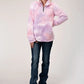 Roper 1353 Polar Tie Dye (Pink) - Women's Fleece Pullover