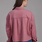 Roper 2272 Printed Knit (Pink) - Women's Cropped Jacket