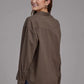 Roper 2298 Twill Oversized (Brown) - Women's Shirt Jacket
