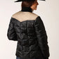 Roper 1473 Quilted Poly (Khaki/Black) - Women's Jacket