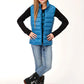 Roper Girl's Lightweigth Puffer Vest (Teal) - Children's Vest