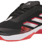 adidas Womens Avacourt Tennis Shoe Black/Taupe Metallic (Clay) 6