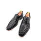 C Collection Crocodile Leather Loafer - Black