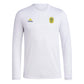 adidas Mens SC Long Sleeve Pre-Game T-Shirt White/Nashville Soccer Club 3X-Large