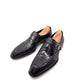 Maurice Sargeant Alligator Monkstrap - Black