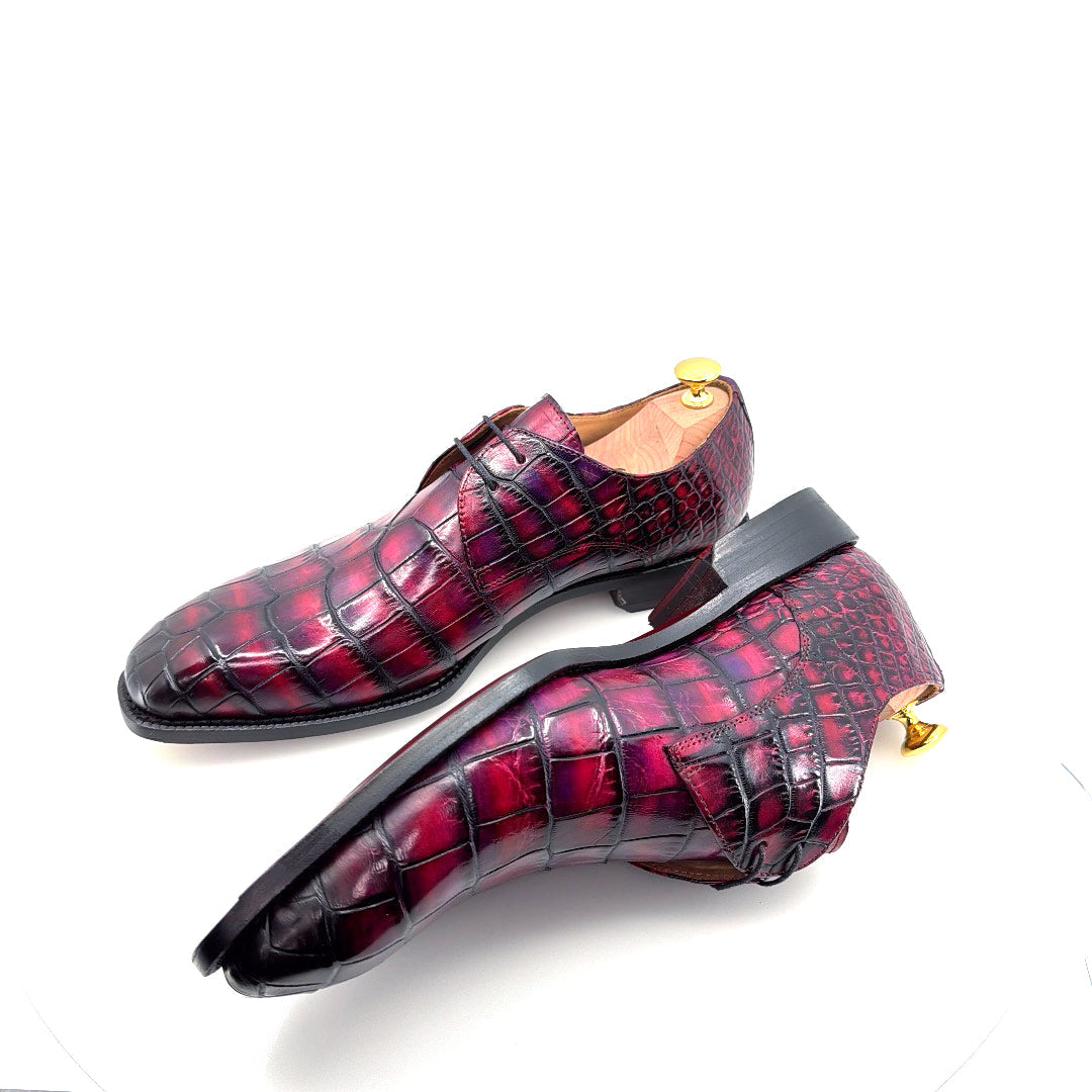 Maurice Atlanta Caimán Oxford - Morado/Burdeos