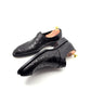 Maurice Sargeant Alligator Monkstrap - Black