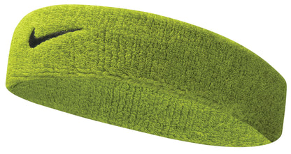 Cinta para el Pelo Nike Swoosh (Verde Atómico/Negro Talla Única)