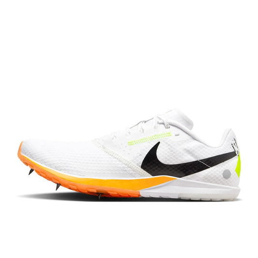 Clavos de campo a través Nike Rival XC 6 (DX7999-100 Blanco/Negro-Naranja total-Naranja láser) Talla 10