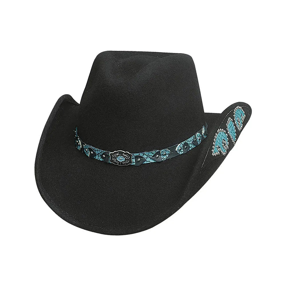 Bullhide Loving You Easy - Sombreros de vaquero de fieltro de lana para niños
