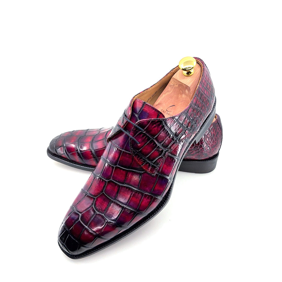 Maurice Atlanta Caimán Oxford - Morado/Burdeos