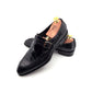 Maurice Sargeant Alligator Monkstrap - Black