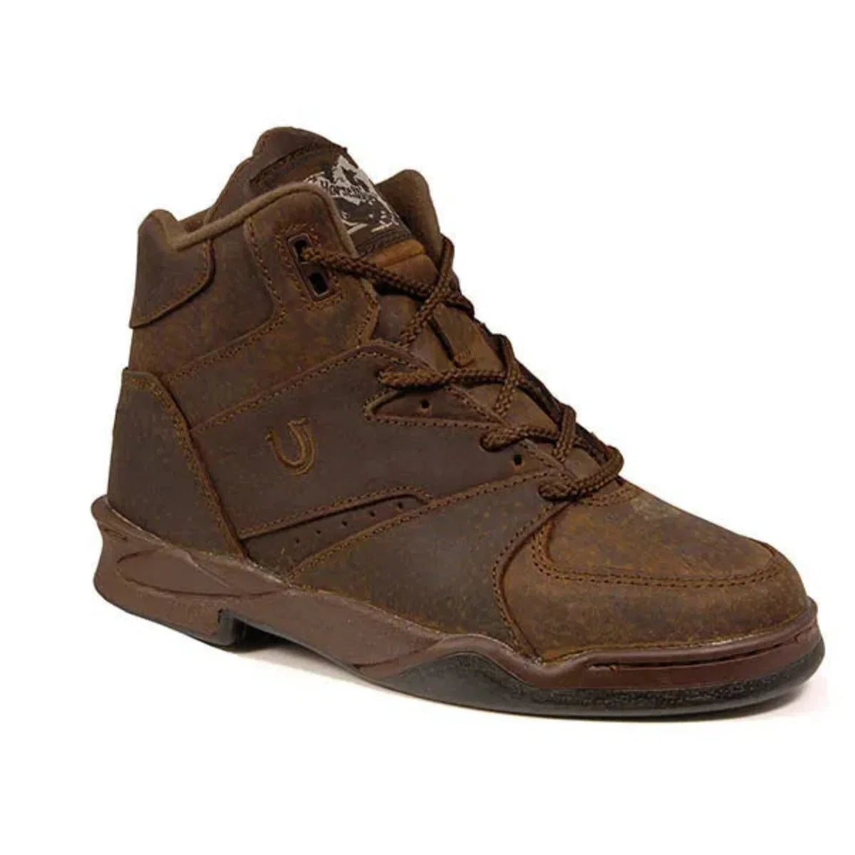 Bota de montaña de cuero y gamuza para hombre - Roper Horseshoe (Color Tan)